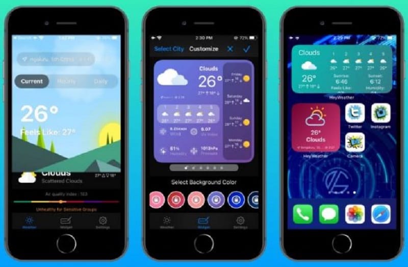 iphone widgets