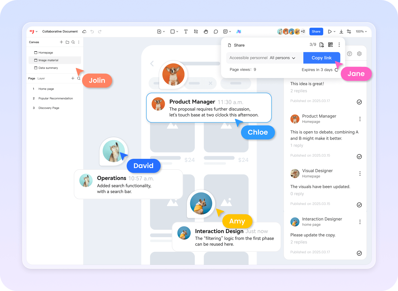 Mockitt enterprise project management and collaboration